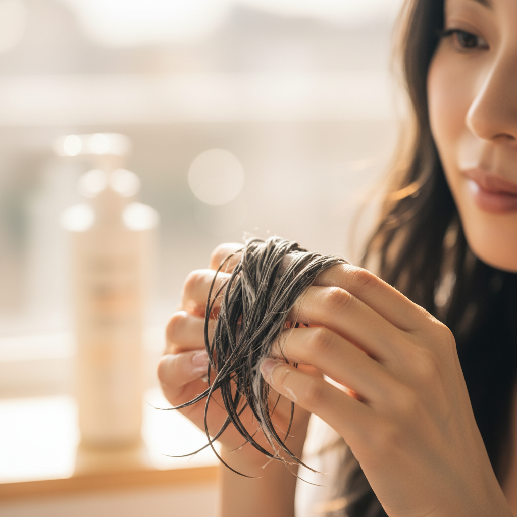 トリートメントに関する塗布のコツ：ダメージ部分に重点的に｜美容・スキンケア