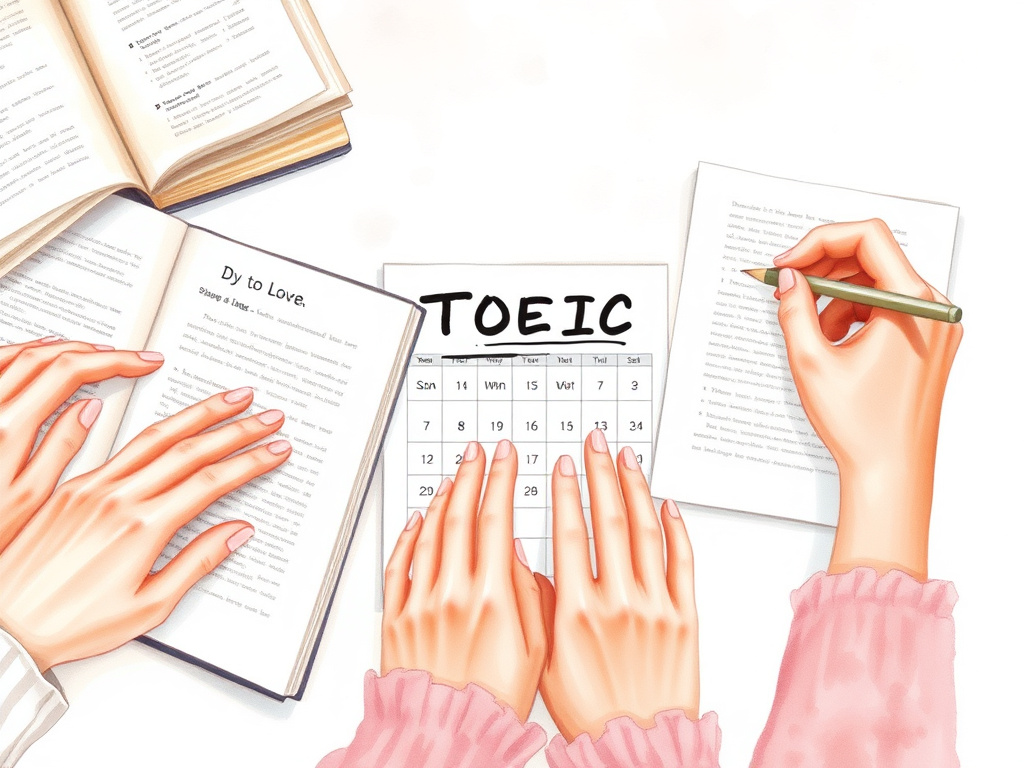 TOEICに関する具体的なスケジュール例：3ヶ月でスコアアップ！｜資格・キャリア