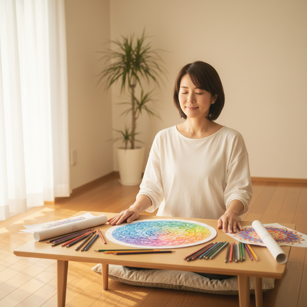 大人の塗り絵 おすすめに関するマインドフルネスとの相性｜エンタメ・趣味