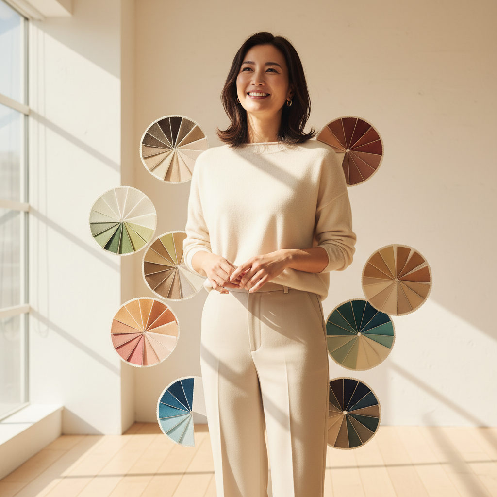 fashionに関するパーソナルカラー診断で輝く色を見つける｜ファッション