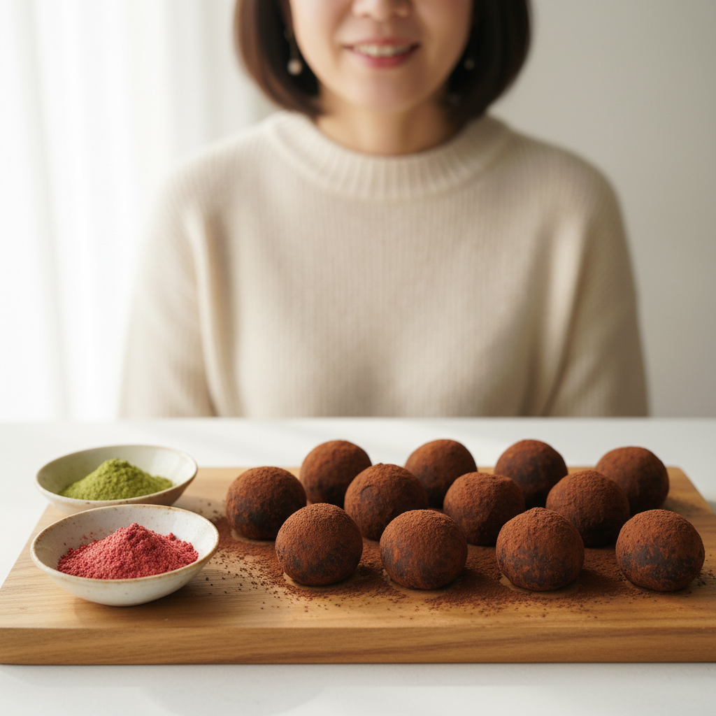 簡単 バレンタイン レシピに関するとろける生チョコトリュフ：基本をマスター｜グルメ・料理