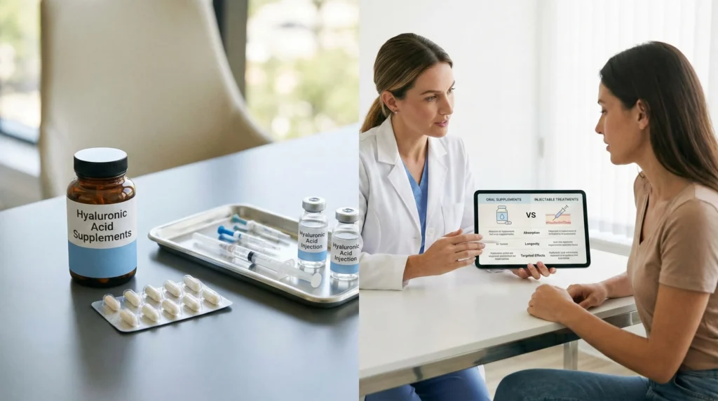 ヒアルロン酸サプリの効果を徹底解剖！飲むタイミングや選び方、注射との比較まで