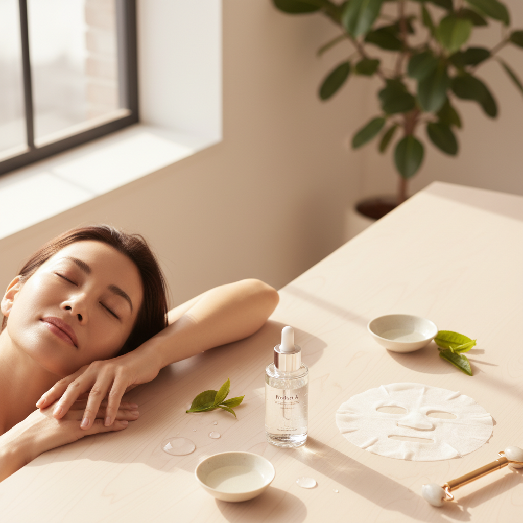 第1位：[商品名A] (高保湿セラミド美容液)｜美容・スキンケア