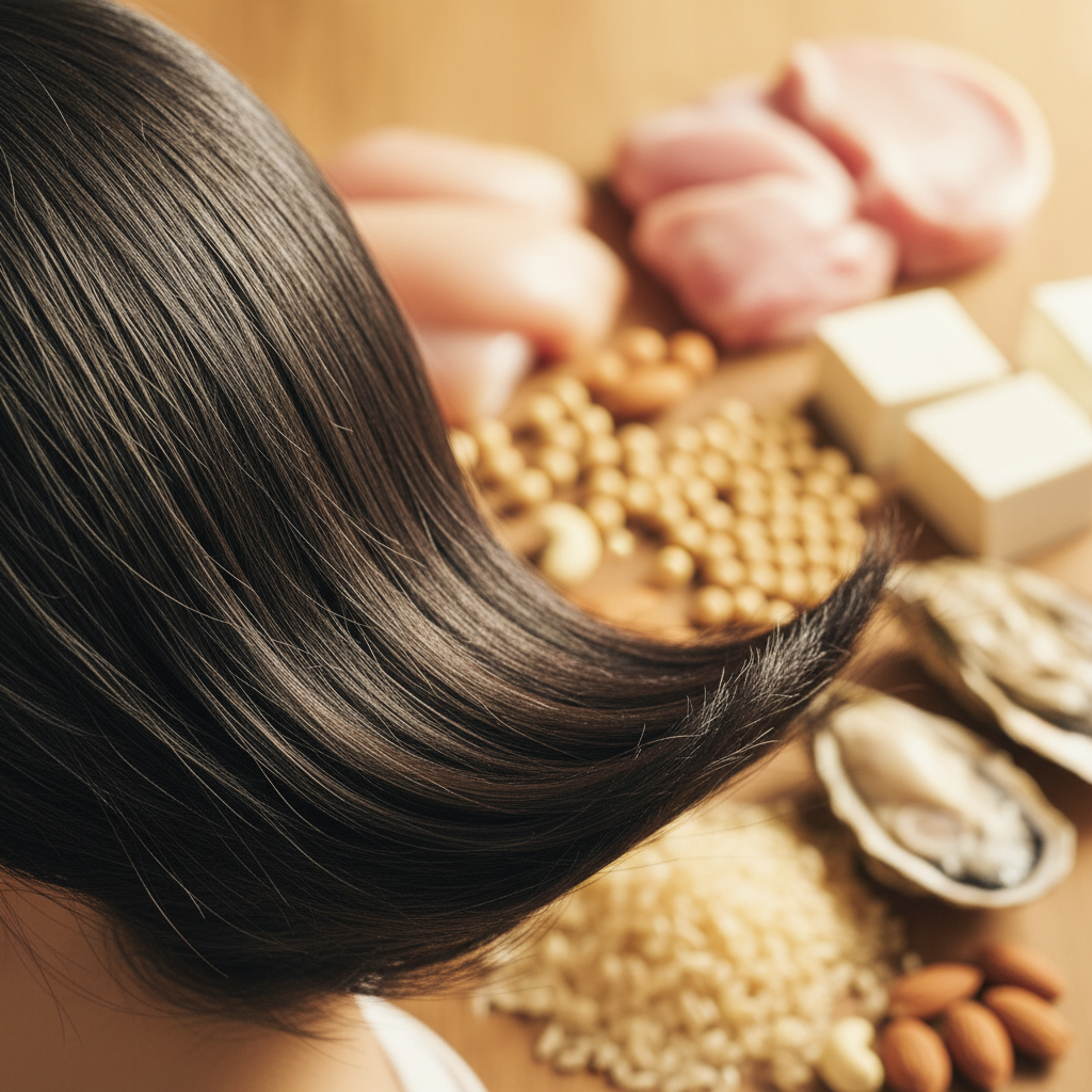 抜け毛に関する積極的に摂りたい！美髪のための栄養素｜美容・スキンケア