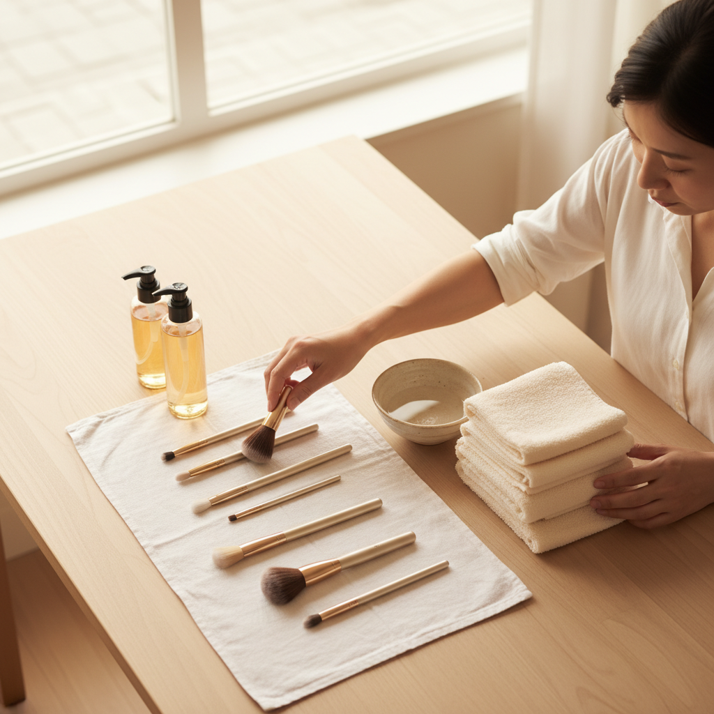 番外編：ファンデーションブラシのお手入れ方法｜美容・スキンケア