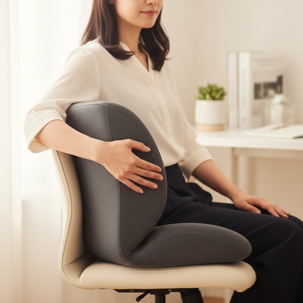 デスクワークの味方！姿勢サポートグッズを活用｜美容・スキンケア