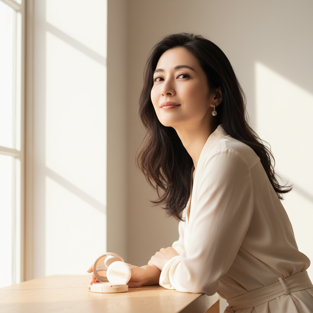 時短メイクに関するミネラルファンデーションで肌に優しく時短｜美容・スキンケア