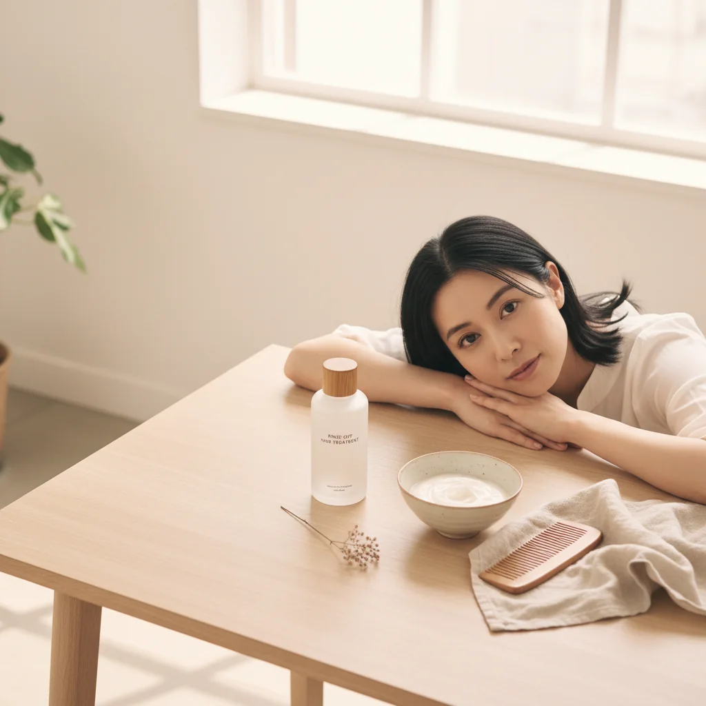 トリートメントに関する洗い流す？洗い流さない？タイプ別の特徴｜美容・スキンケア