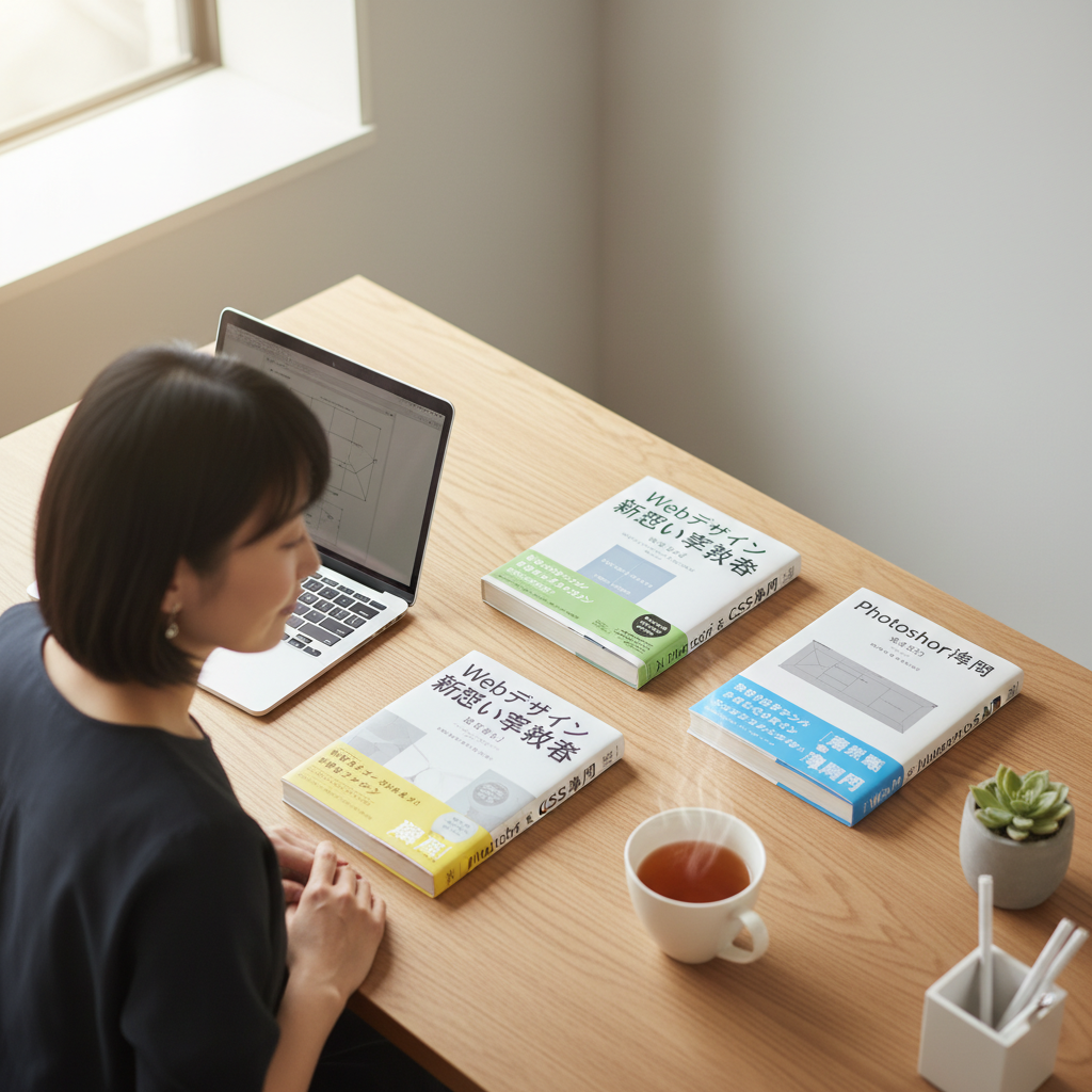 Webデザインに関する書籍で知識を深める｜資格・キャリア