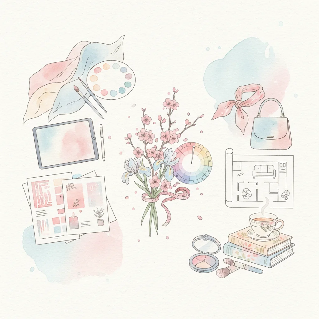 カラーコーディネーターに関する資格取得後のキャリアパス：広がる可能性と年収アップ｜資格・キャリア