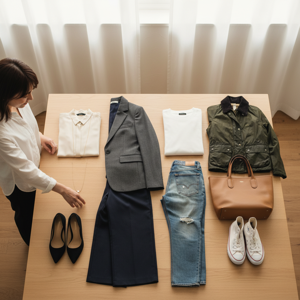 fashionに関するシーン別！プチプラ＆ブランドMIXコーデ例｜ファッション