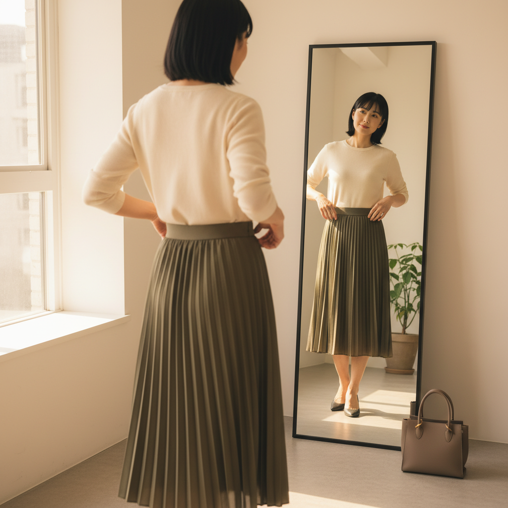 fashionに関する体型カバーも叶う！着痩せコーデのテクニック｜ファッション