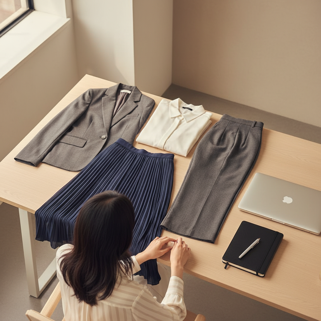 fashionに関するオフィスもOK！きちんと感とこなれ感の両立｜ファッション