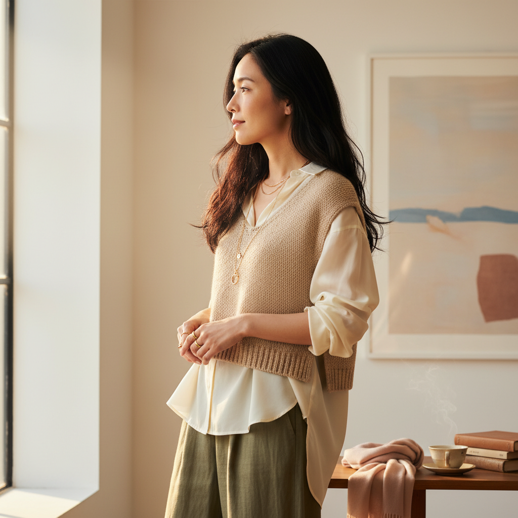 fashionに関するこなれ感アップ！レイヤード＆小物使いのコツ｜ファッション