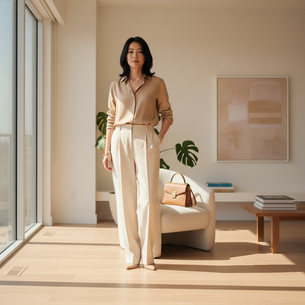 fashionに関する30代向けファッションの軸：きちんと感と抜け感の黄金比