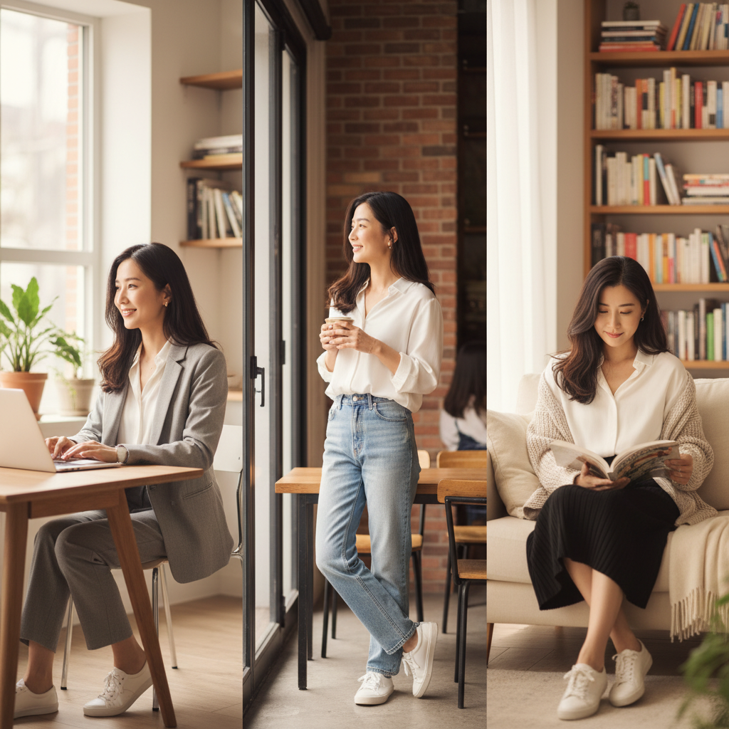 fashionに関する白シャツの着回し術｜ファッション