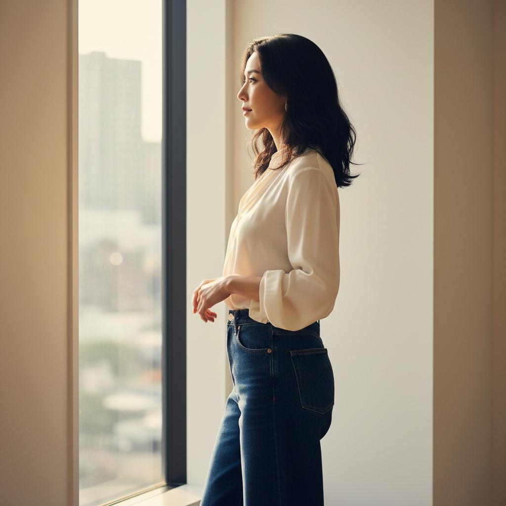 fashionに関するデニムの着こなし：カジュアルすぎない大人のデニムスタイル｜ファッション