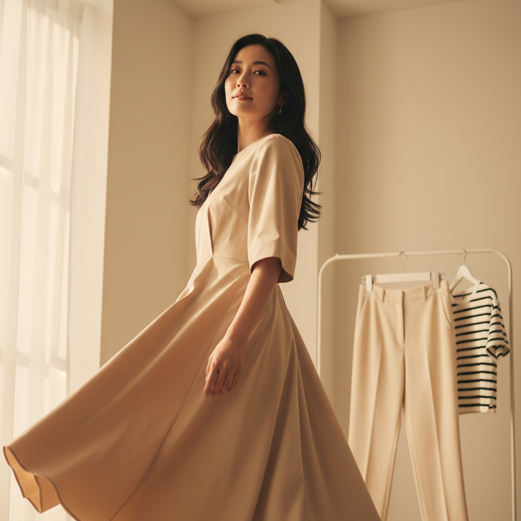 fashionに関する着痩せ効果抜群！スタイルアップ術｜ファッション