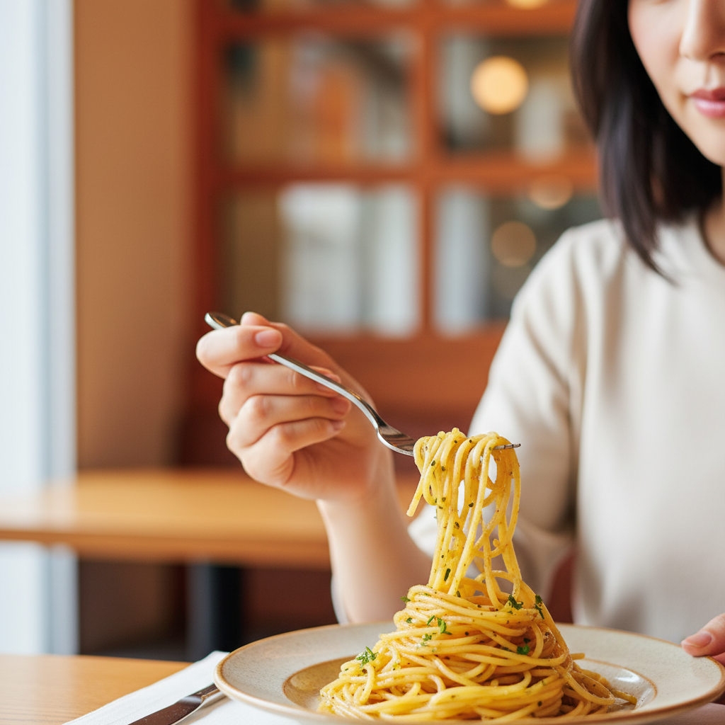 時短料理に関する渋谷の隠れ家カフェ「Cafe de LAPIZ」：絶品パスタで癒やしのひととき｜グルメ・料理