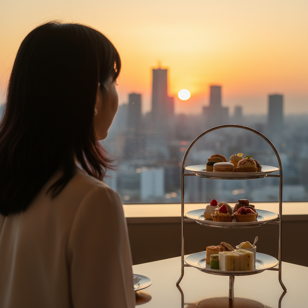 スイーツに関するリッツカールトン東京の絶景と洗練｜グルメ・料理