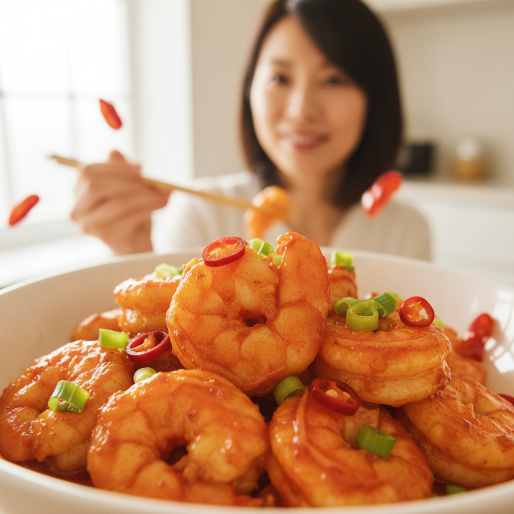 作り置きに関するおすすめレシピ2：エビチリ｜グルメ・料理