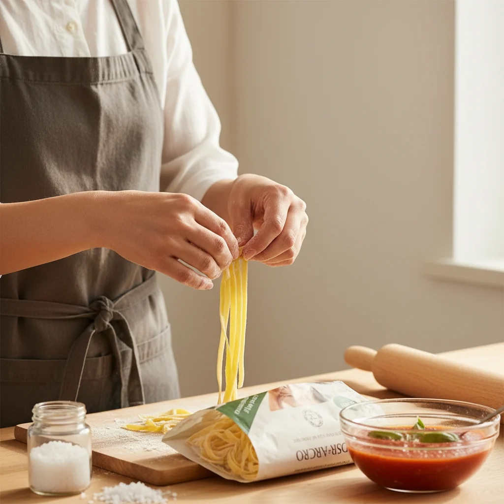 お取り寄せに関する魅惑のディナー：高級レストランの本格パスタ｜グルメ・料理