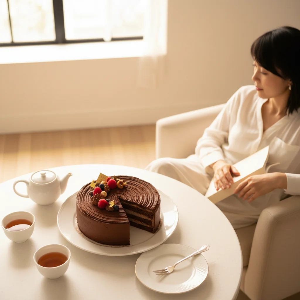 お取り寄せに関するご褒美スイーツ：人気パティスリーのチョコレートケーキ｜グルメ・料理