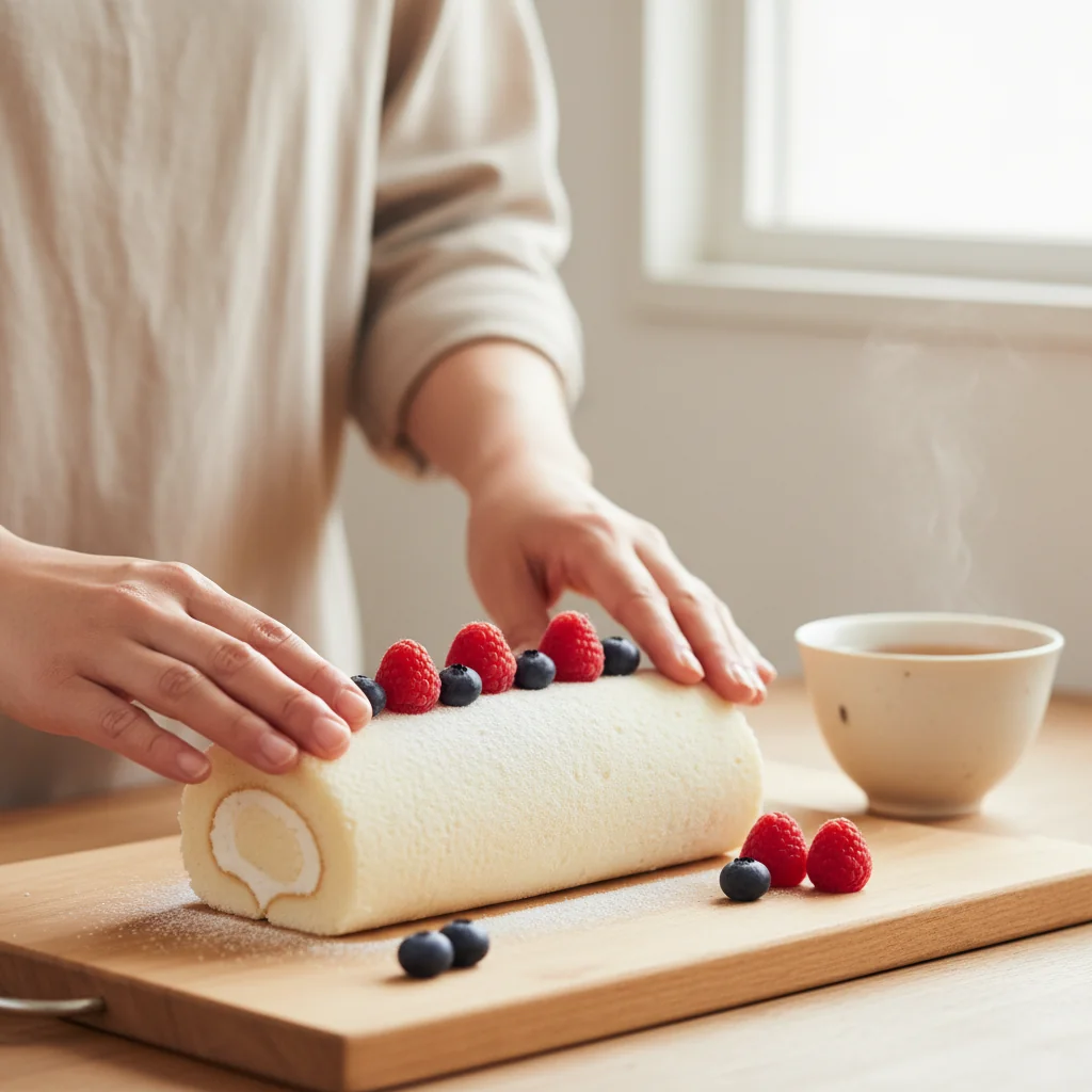 お取り寄せに関するおすすめグルテンフリースイーツ：米粉のロールケーキ｜グルメ・料理
