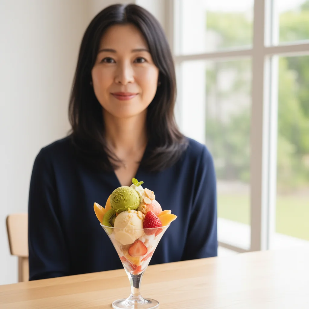 ランチに関するおすすめメニュー：季節のフルーツパフェ｜グルメ・料理