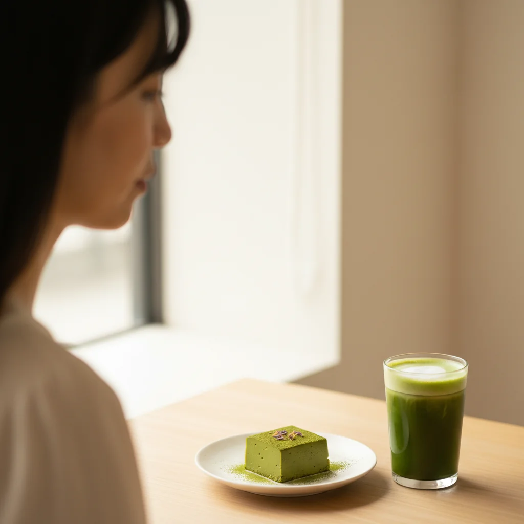 ランチに関するおすすめメニュー：抹茶テリーヌ｜グルメ・料理