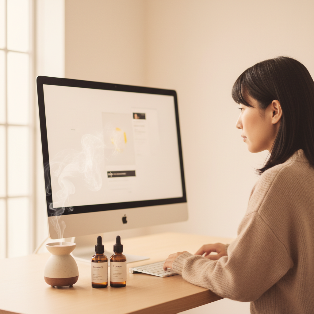 タロットに関するラッキーアイテム：オフィスで使えるアロマ｜占い・スピリチュアル