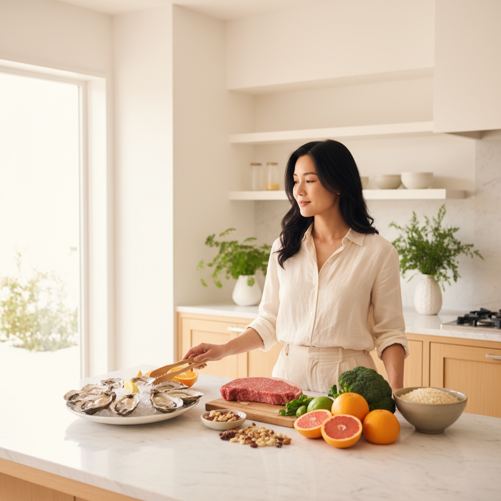 亜鉛に関する食事との組み合わせで効果アップ！｜健康サプリメント