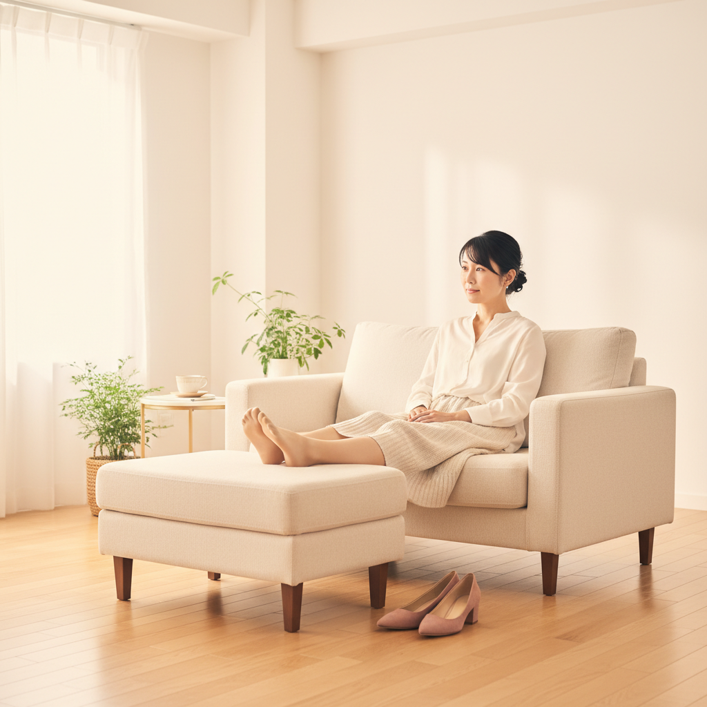 夕方のパンプスきつい…？　30代からのむくみ対策、今日からできること