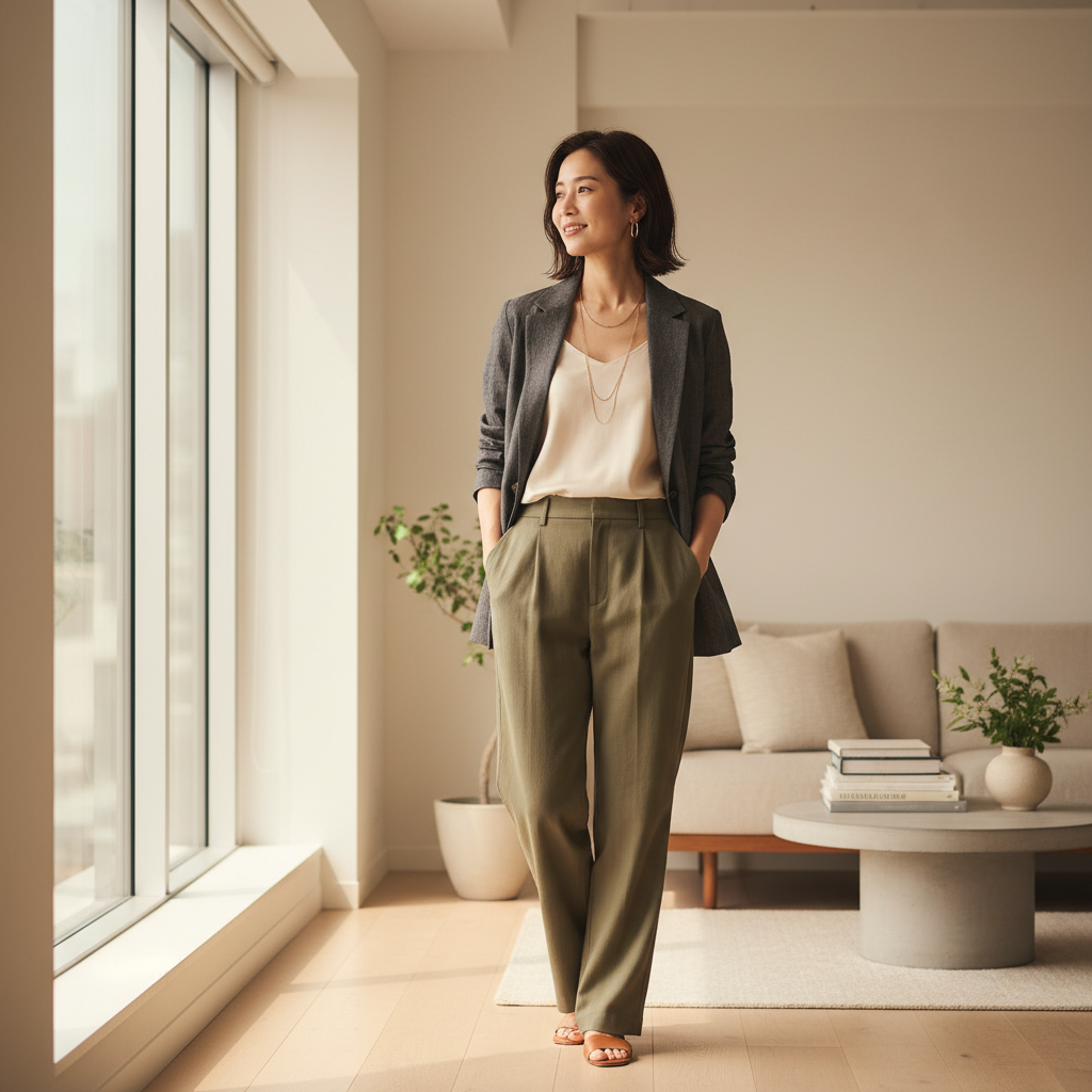 30代向け大人ファッション｜きちんと感とこなれ感の両立コーデ術