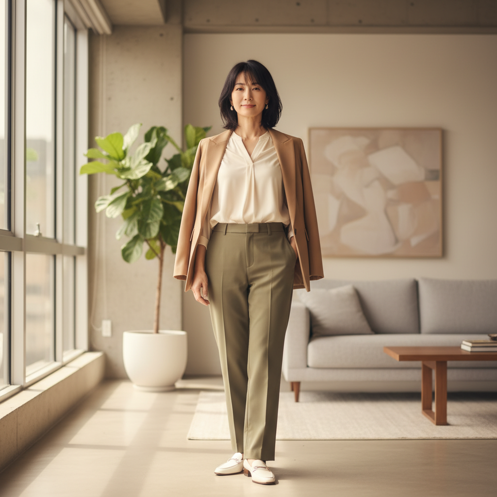 30代女性向け 正解ファッション！きちんと感とこなれ感の両立