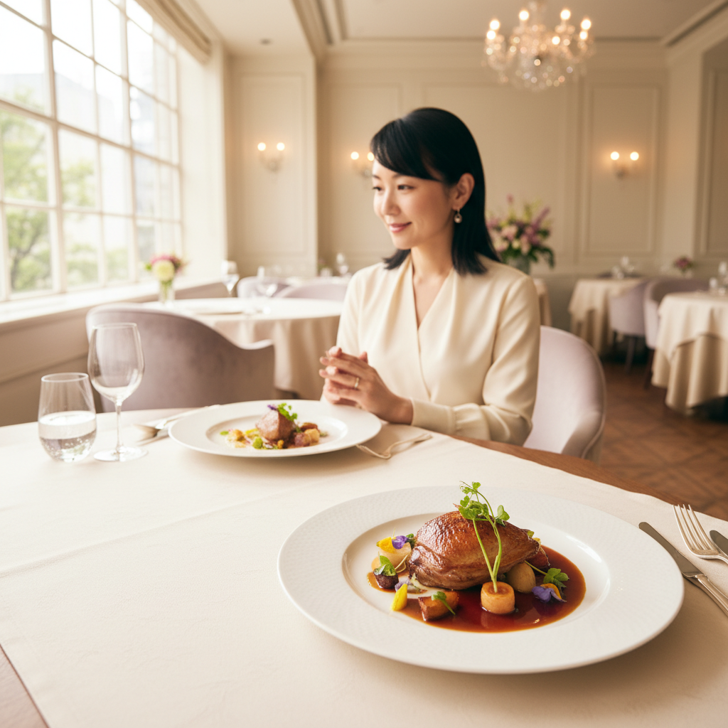 銀座の隠れ家　大人のご褒美フレンチで至福のひととき