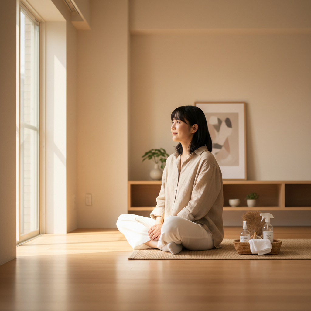 掃除はマインドフルネス　30代働く女性が心地よく暮らすヒント