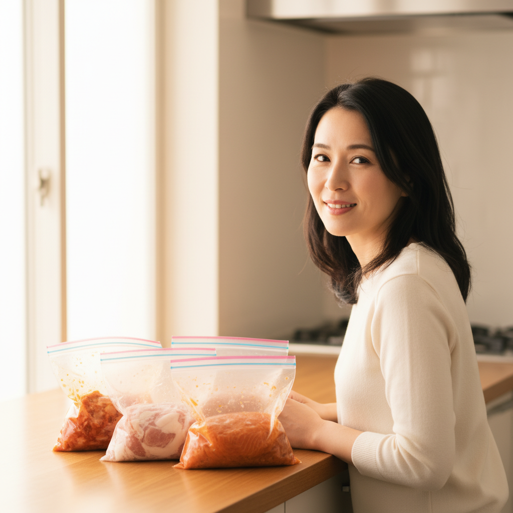 時短に関する下味冷凍で平日ラクラク調理｜ライフスタイル