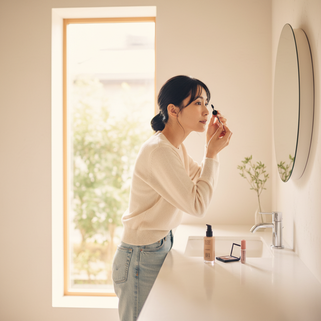 時短メイクはポイントメイク重視｜ライフスタイル