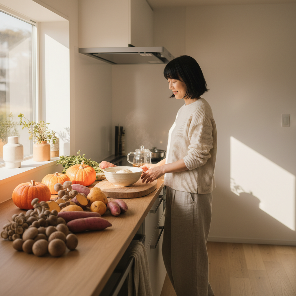 季節の食材を使った料理ルーティン｜ライフスタイル
