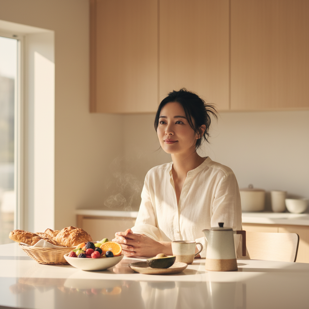 朝活に関する朝食を丁寧に味わう、贅沢な時間｜ライフスタイル