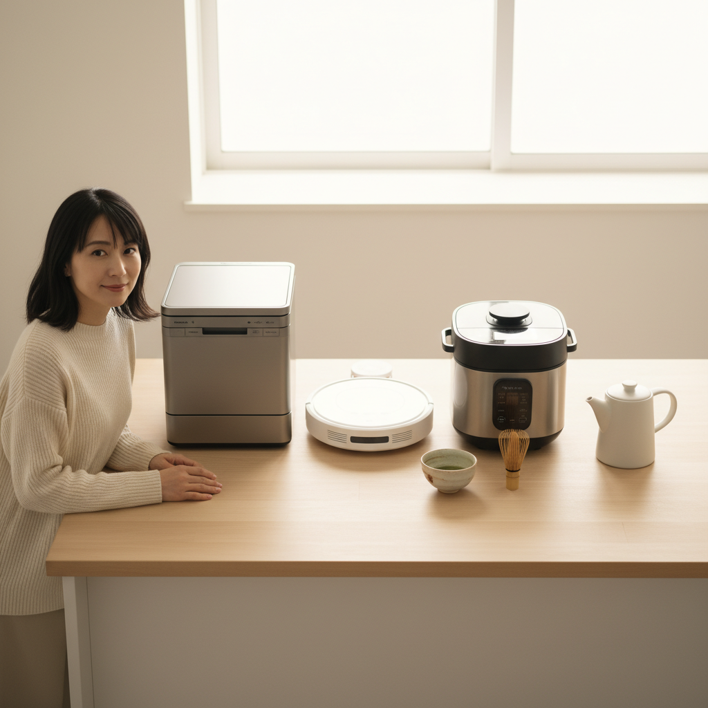 自分時間に関する時短家電で家事の負担を軽減｜ライフスタイル