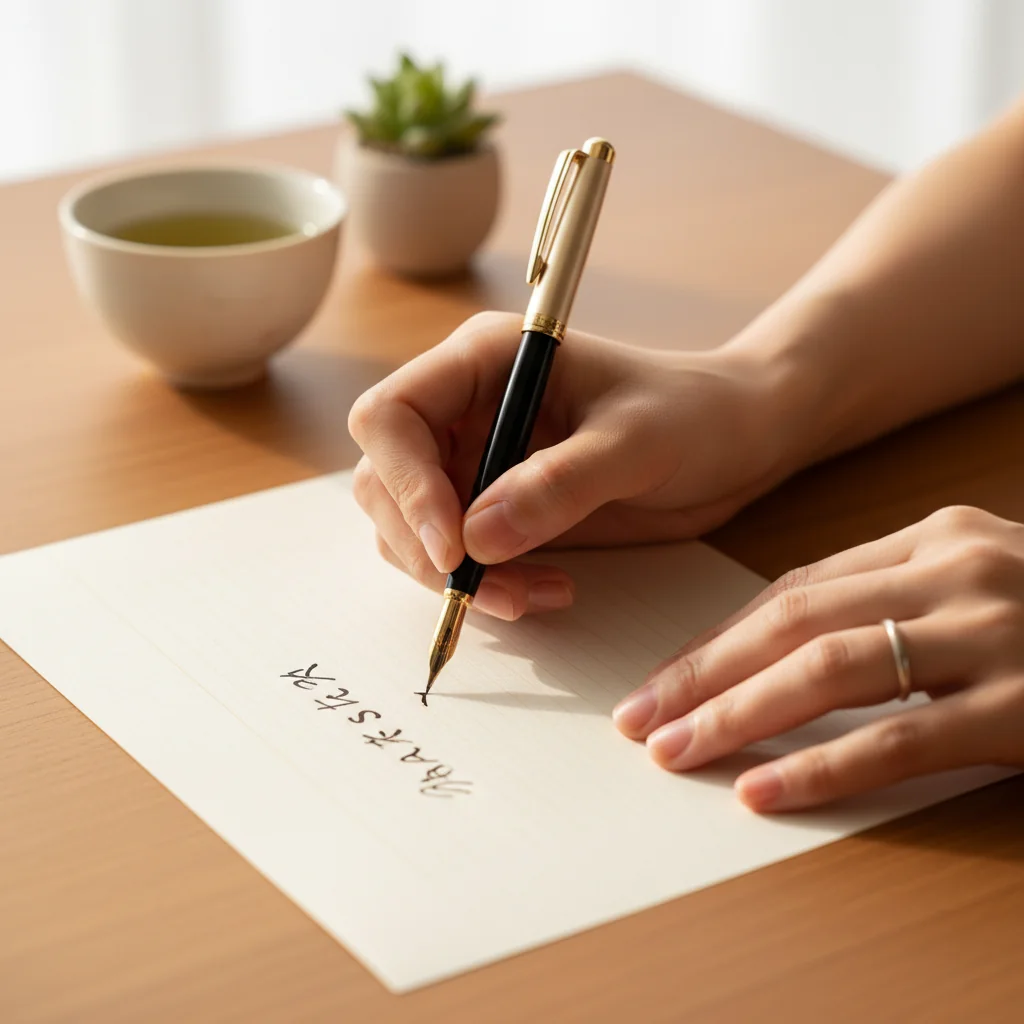 感謝の気持ちを伝える習慣｜ライフスタイル