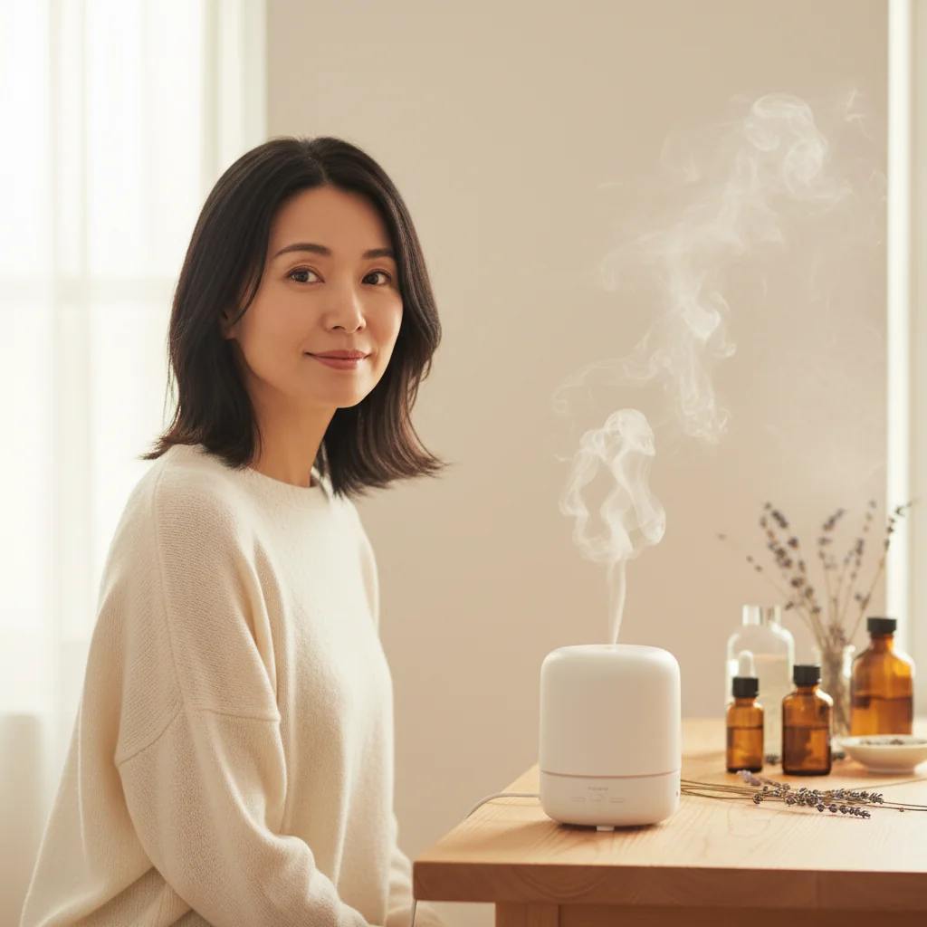 自分時間に関するアロマテラピーで心地よい空間を演出｜ライフスタイル