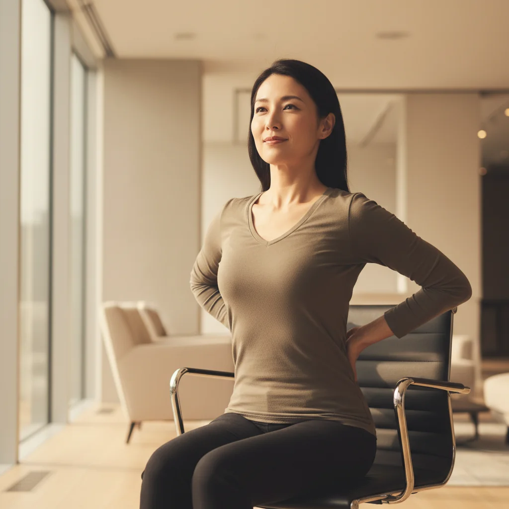 簡単！オフィスでできる姿勢改善ストレッチ｜美容・スキンケア