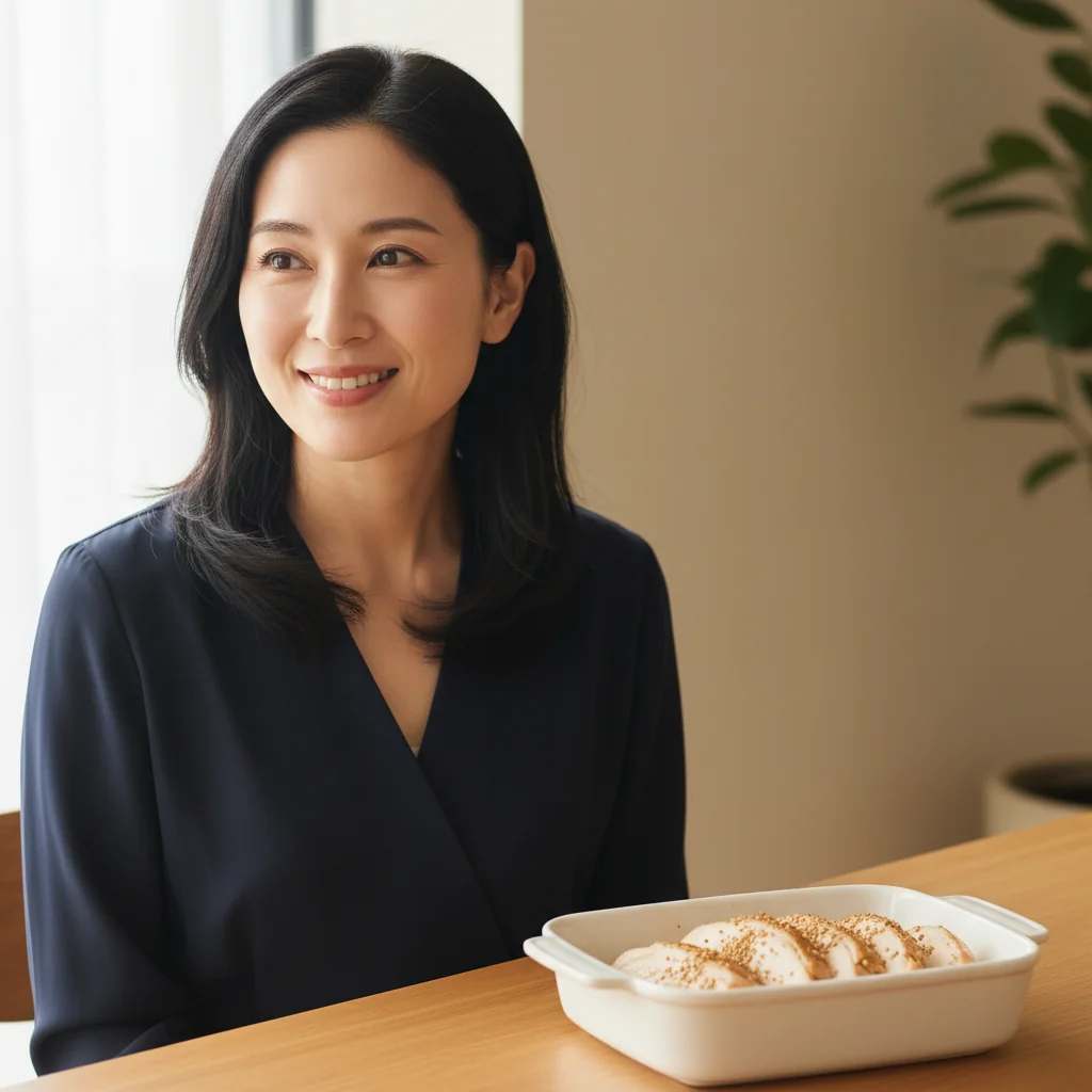 レシピに関するレンジで簡単！鶏むね肉のしっとり蒸し｜グルメ・料理