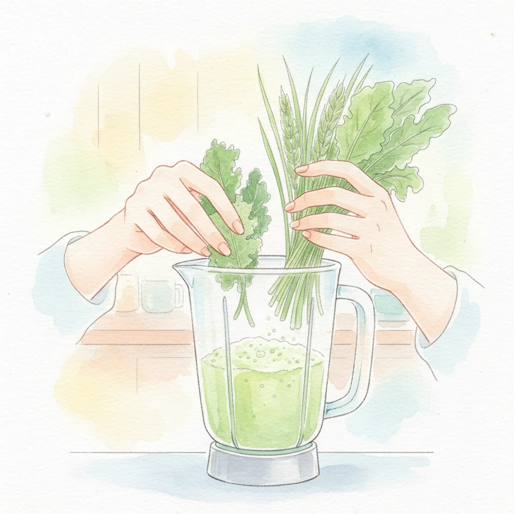 青汁に関する選び方1：原材料の種類をチェック！ケール、大麦若葉、明日葉の違いとは？｜健康サプリメント