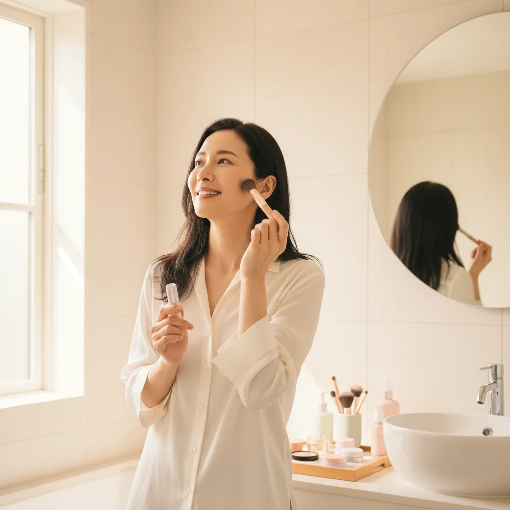 30代向け時短メイク　忙しい毎日でも輝く！5つの秘訣