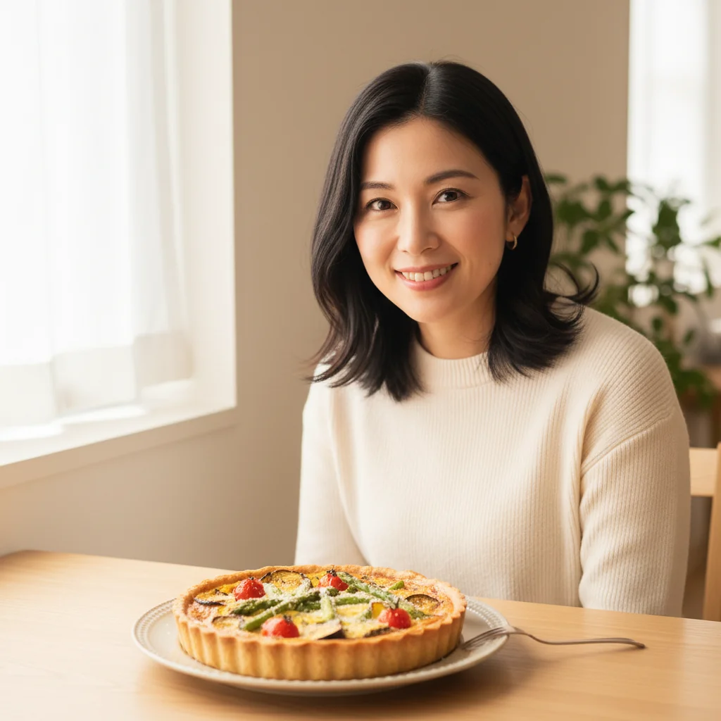 ランチに関するおすすめメニュー：季節野菜のキッシュプレート｜グルメ・料理