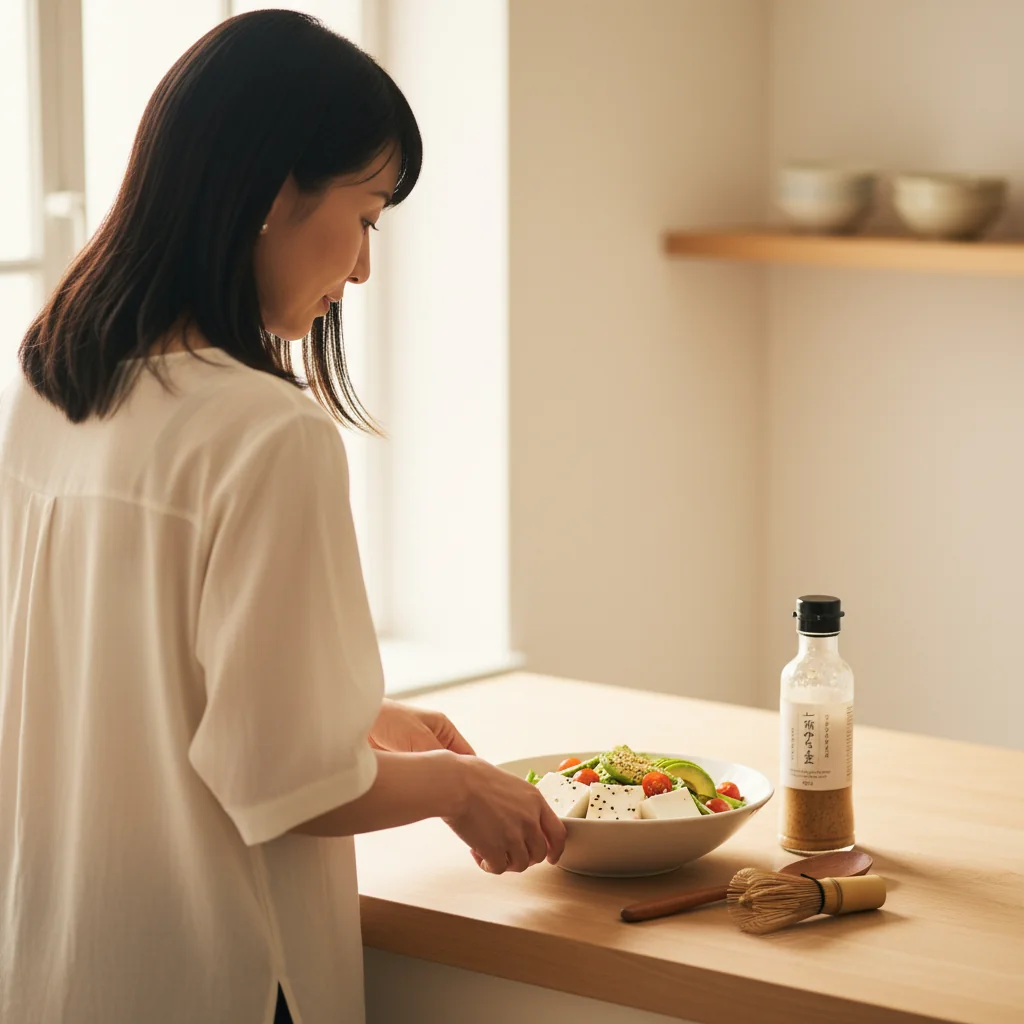 女子会に関する豆腐とアボカドの和風サラダ｜グルメ・料理